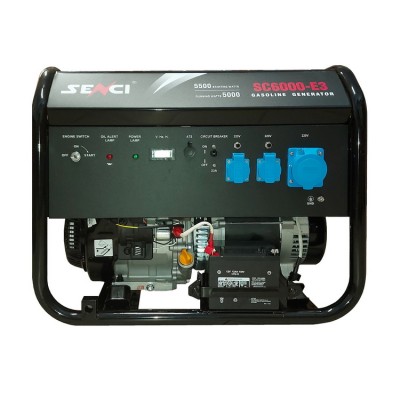 Генератор Senci SC6000-E3 ДУ